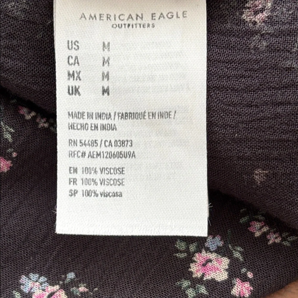 AMERICAN EAGLE FLORAL MINI DRESS - Picture 8 of 9